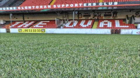 The Oval is home of Belfast club Glentoran