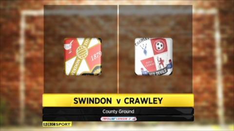 Swindon 3-0 Crawley