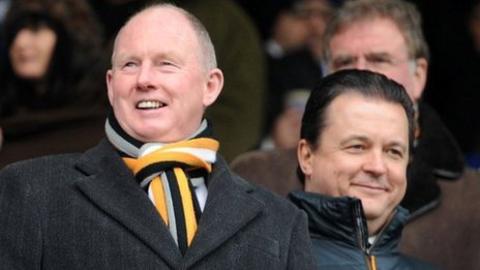 Steve Morgan and Jez Moxey