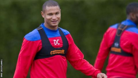 Daniel Cousin has been training with Rangers all week