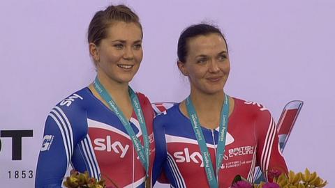 Victoria Pendleton and Jess Varnish