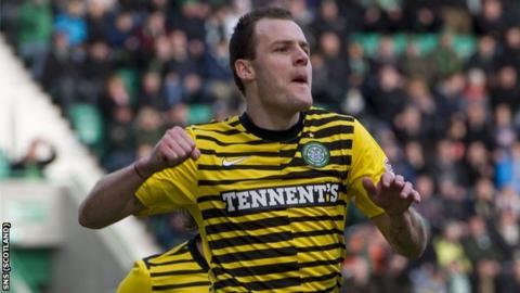 Celtic striker Anthony Stokes