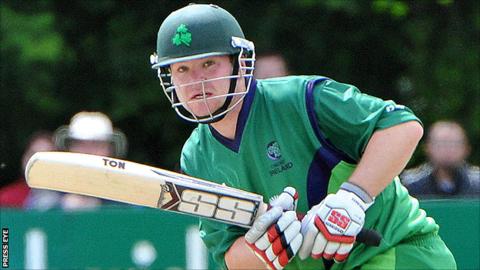 Ireland batsman Paul Stirling