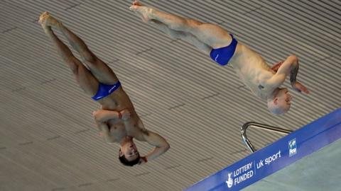 Great Britain's Tom Daley and Peter Waterfield