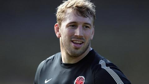 England captain Chris Robshaw