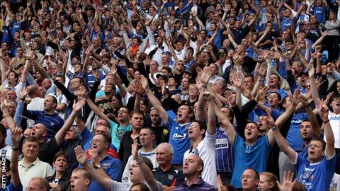 Portsmouth fans