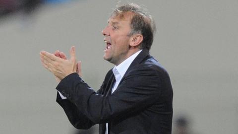 Ghana coach Goran Stevanovic