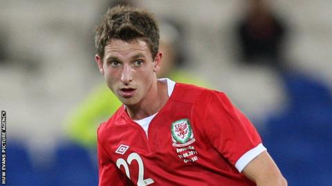 Joe Allen has won six Wales caps since making his debut in 2009