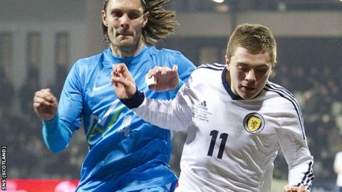 James Forrest enjoyed a fine game for Scotland
