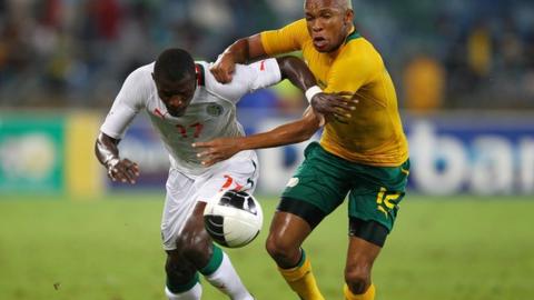 South Africa v Senegal 2012