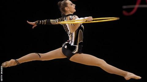 Rhythmic gymnast