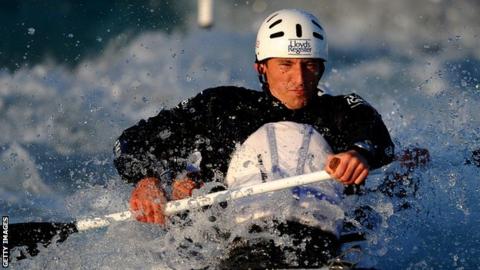 Scottish canoeist David Florence