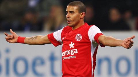 Mainz's Egyptian international Mohamed Zidan