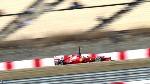 Felipe Massa at Barcelona