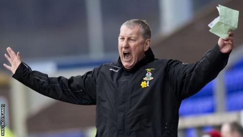 Inverness manager Terry Butcher