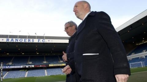 Clark is hoping to speed the process of sale for Rangers