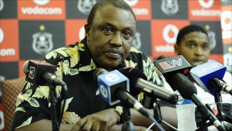 Orlando Pirates chairman Irvin Khoza