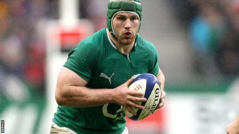 Sean O'Brien missed the win over Scotland because of a skin infection on his foot