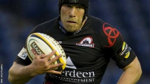 Webster has been with Edinburgh since 2002