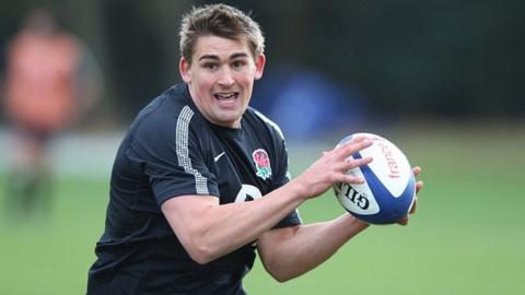 Leicester fly-half Toby Flood
