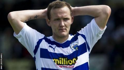 Peter Weatherson scored for Morton