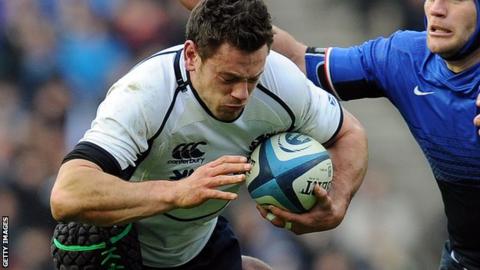 Edinburgh centre Nick De Luca returns to the Scotland starting line-up
