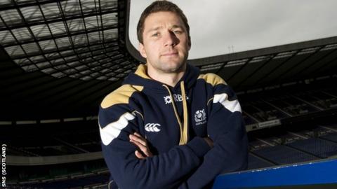 Scotland scrum-half Chris Cusiter