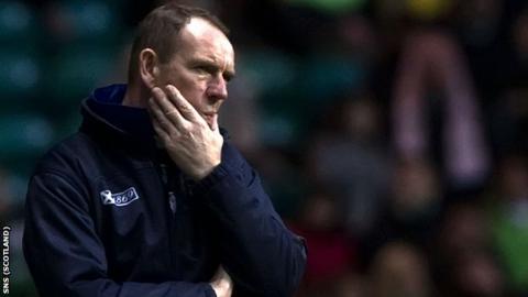 Kilmarnock manager Kenny Shiels
