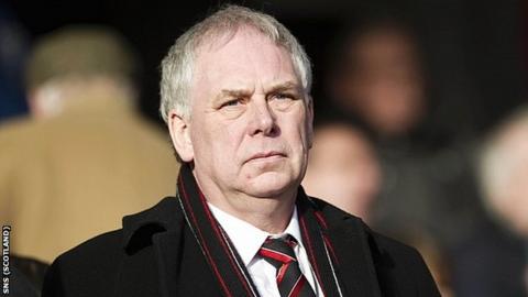 Dunfermline chairman John Yorkston