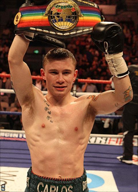 Carl Frampton is the Commonwealth super-bantamweight champion