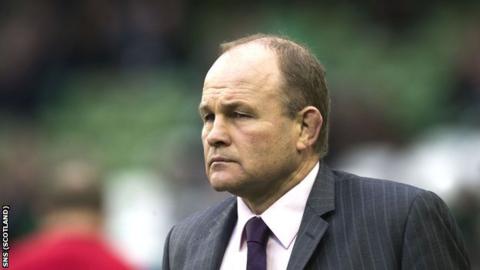 Scotland head coach Andy Robinson