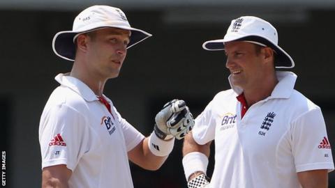 Jonathan Trott and Andrew Strauss