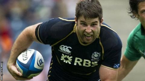 Johnnie Beattie has played 16 times for Scotland