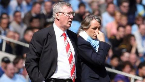 Sir Alex Ferguson & Roberto Mancini