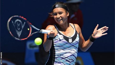 British teenager Heather Watson