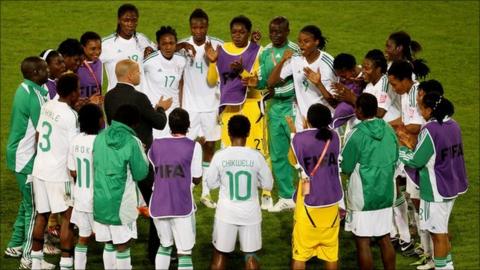 Nigeria's women's football squad