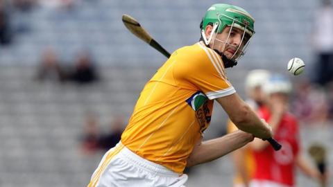 Antrim forward Shane McNaughton