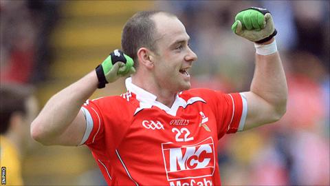 Darren Clarke scored a goal and seven points for Louth away to Derry