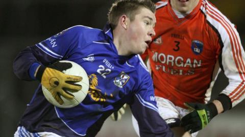 Cavan goalscorer David Givney