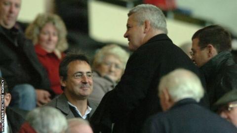 Nigel Davies and Warren Gatland