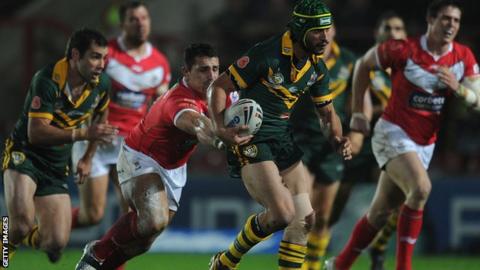 Wales hosted Australia at the Racecourse in November 2011