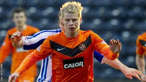 Dundee United winger Gary Mackay-Steven