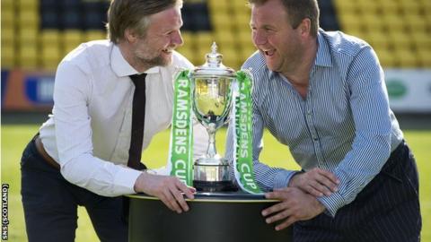 Steven Pressley and Billy Reid will hope to be holding the trophy aloft on Sunday