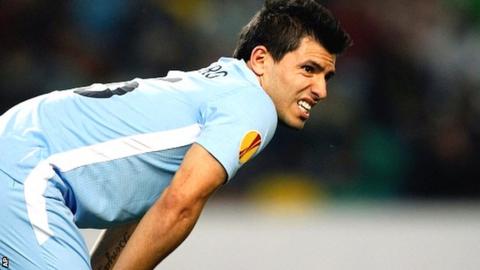 Manchester City's Sergio Aguero hit by 'stupid' foot ...