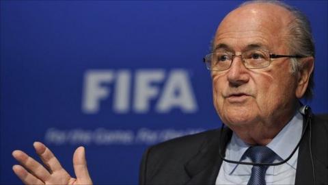 Fifa president Sepp Blatter