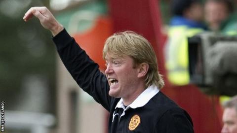 Motherwell manager Stuart McCall