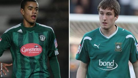 Curtis Nelson (left) and Luke Young