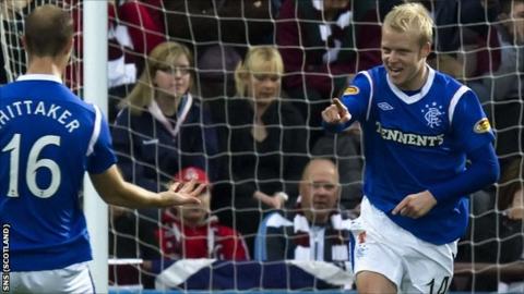 Rangers forward Steven Naismith
