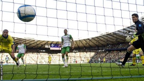 Kilmarnock beat Celtic in the Scottish Communities League Cup final