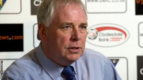 Dunfermline chairman John Yorkston